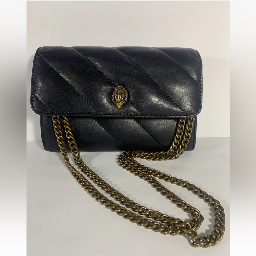 Kurt Geiger London Soho Leather Wallet on Chain